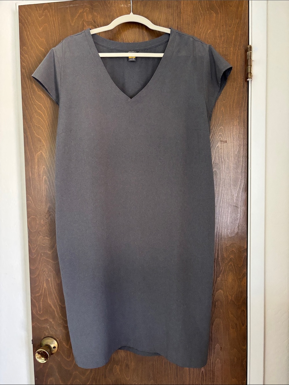 Eddie Bauer Grey Travel Dress XL
